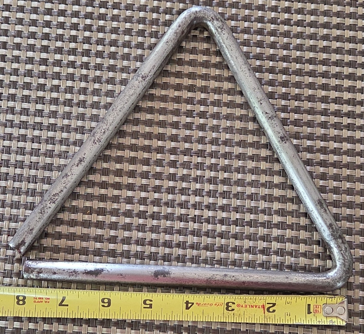 Vintage Ludwig 8" Orchestral Triangle Farm barn old script 1920s?