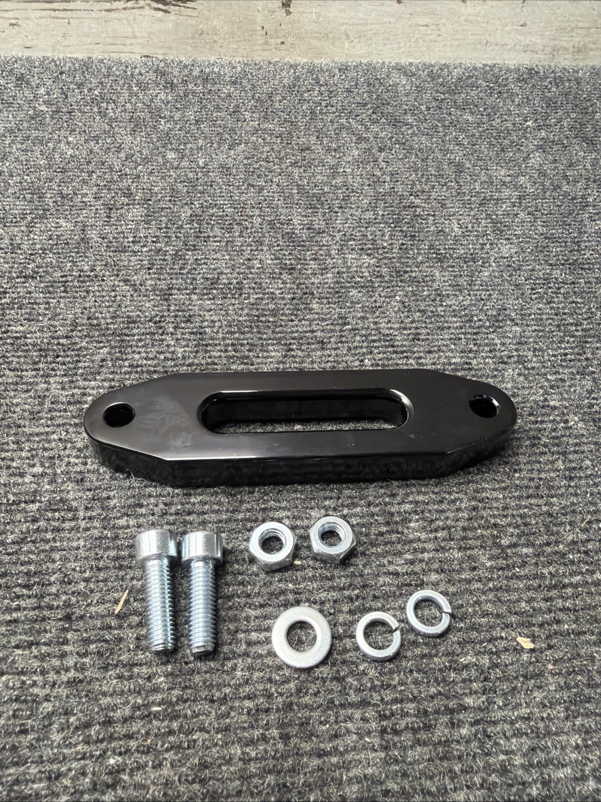 Winch Fairlead 4-7/8 Inch (124mm) Aluminum Hawse Fairlead Hole Spacing