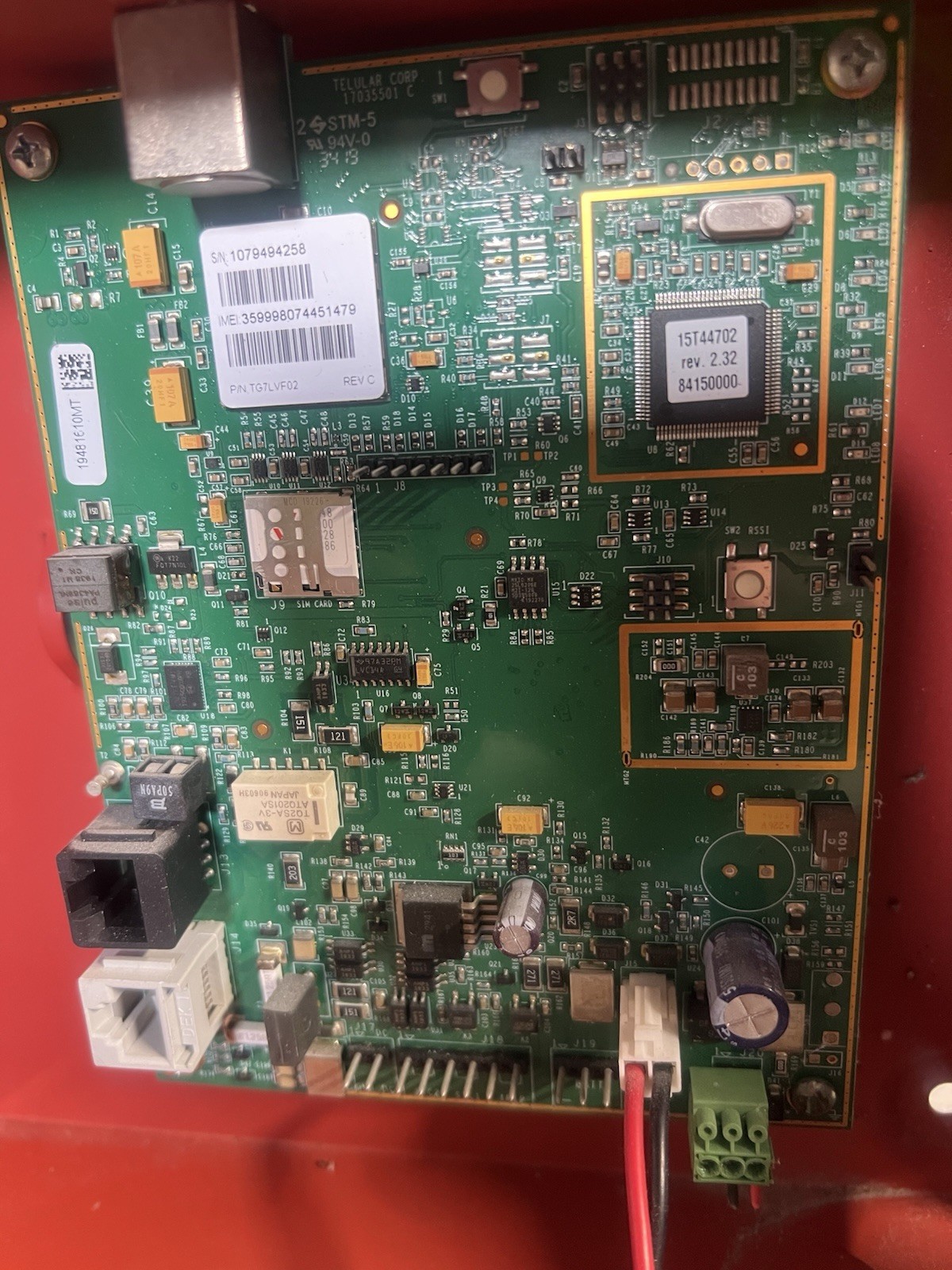 Telegard Digital TG 7FS Box Alarm System, Cellular Working Needs Programming ￼