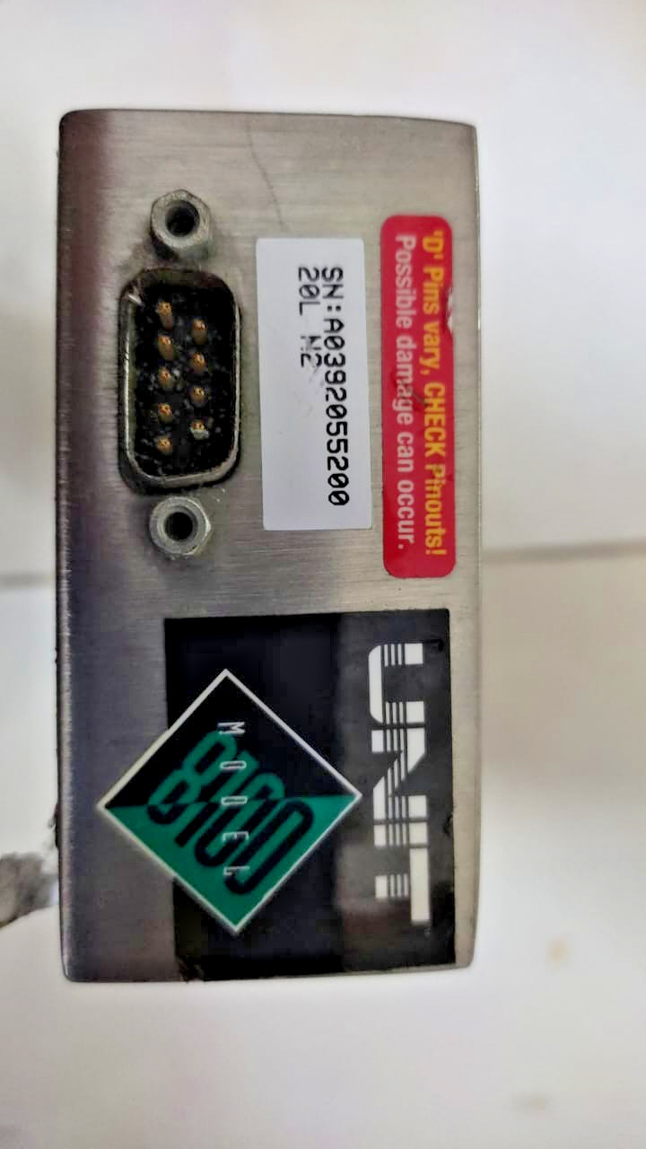 UNIT Instruments UFC-8100/20L N2 Mass Flow Controller 500 PSI Max.Cal#147605 MFC