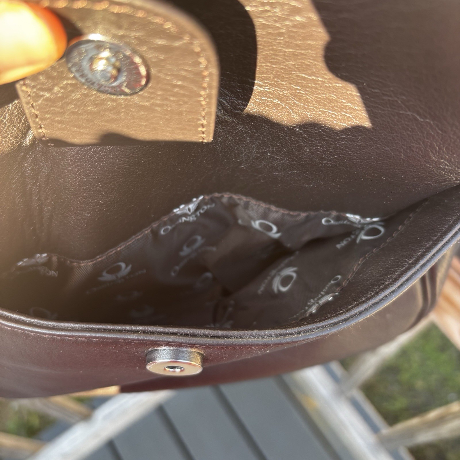 Ossington Genuine Leather Weekender, Dark Brown