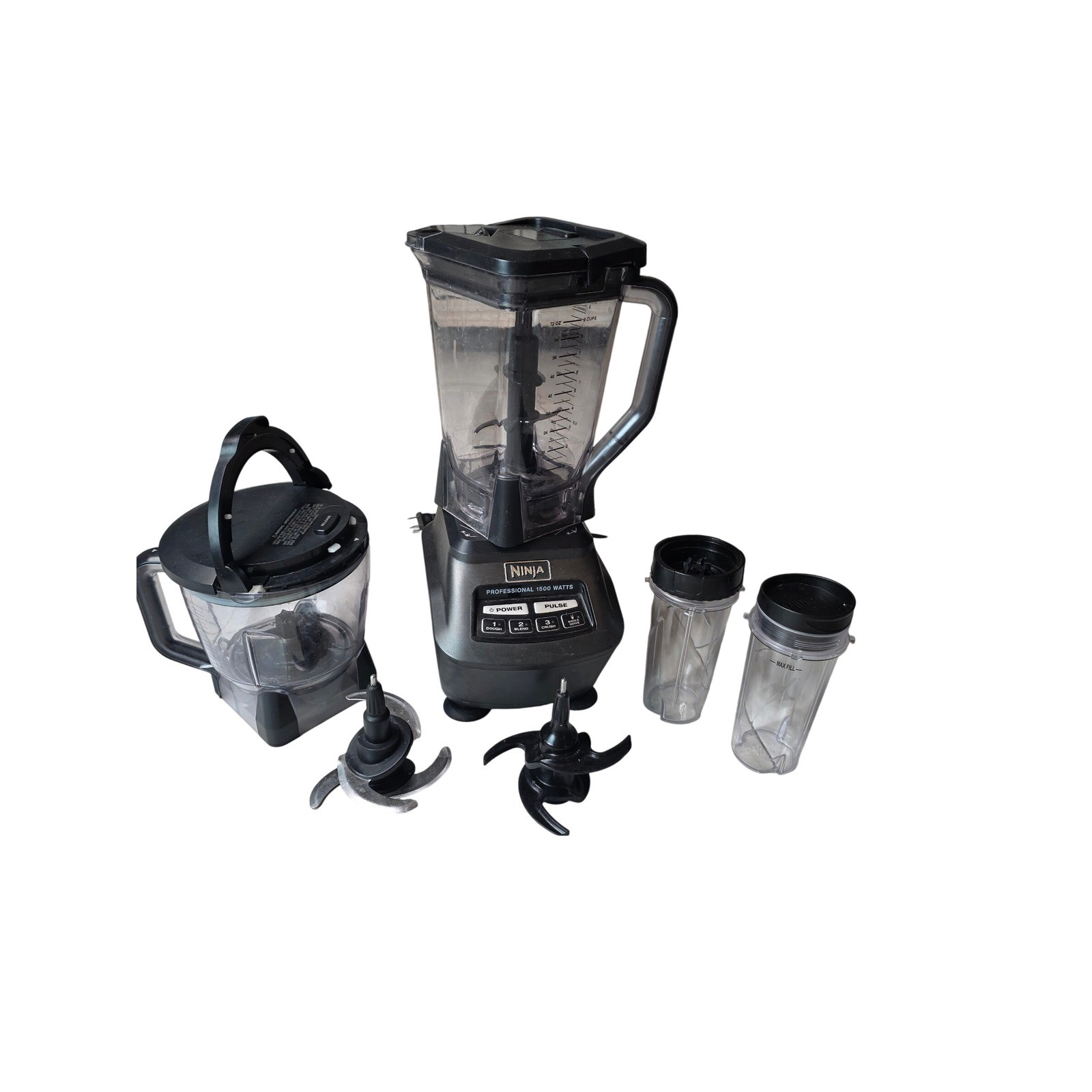 Ninja Mega Kitchen System BL770 1500W Blender Food Processor Nutri Ninja Cups E2
