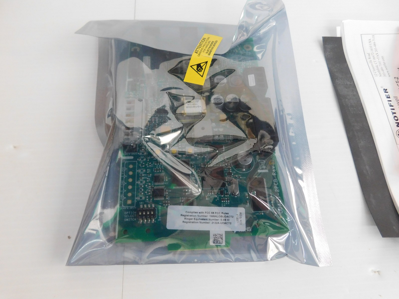 NOTIFIER UDACT-2 UNIVERSAL DIGITAL FIRE ALARM COMMUNICATOR BOARD (JJS9)