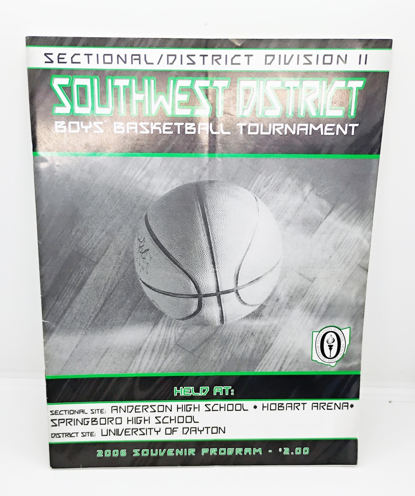 Southwest District Division II 2006 Ohio Sectional Basketball Program