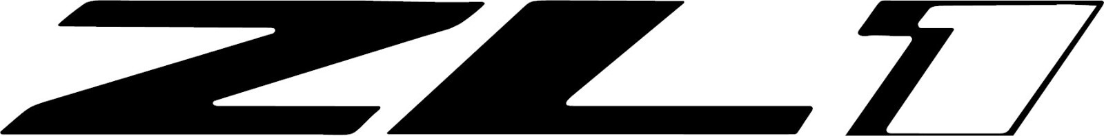 Chevy ZL1 Logo Vinyl Decal Stickers; Cars, Racing, Camaro, Corvette, Truck