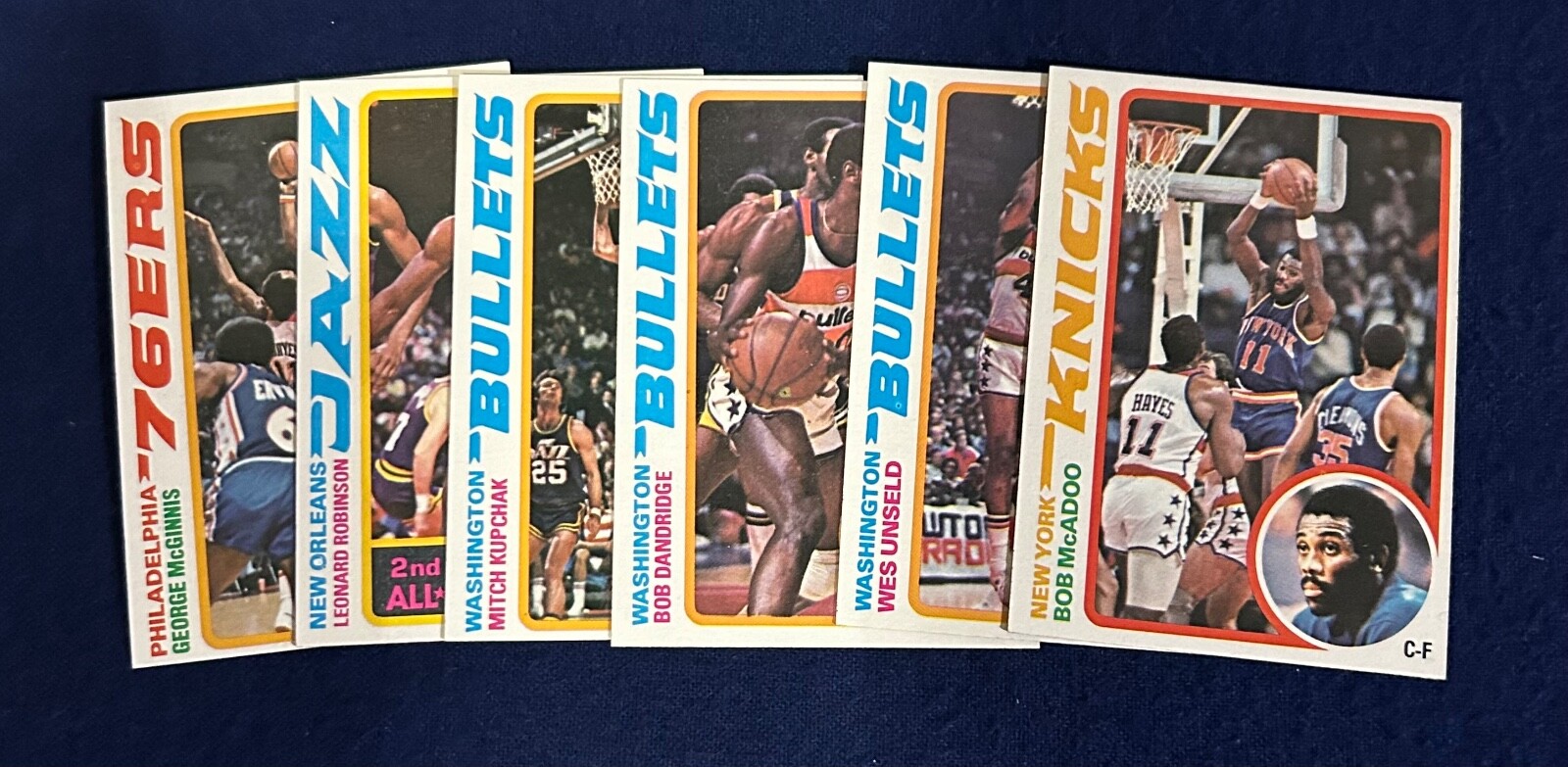 LOT OF 49 DIFFERENT RAZOR SHARP FROM VENDING 1978 TOPPS BASKETBALL PARTIAL SET A