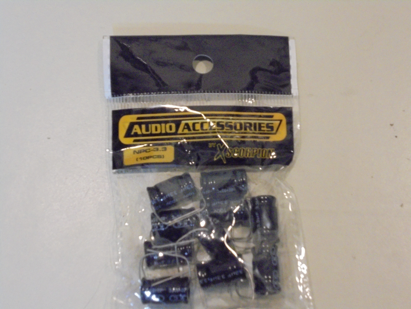 XScorpion NPC-3.3 Audio Accessory Capacitor (10 Pcs) - 3.3uf 100v