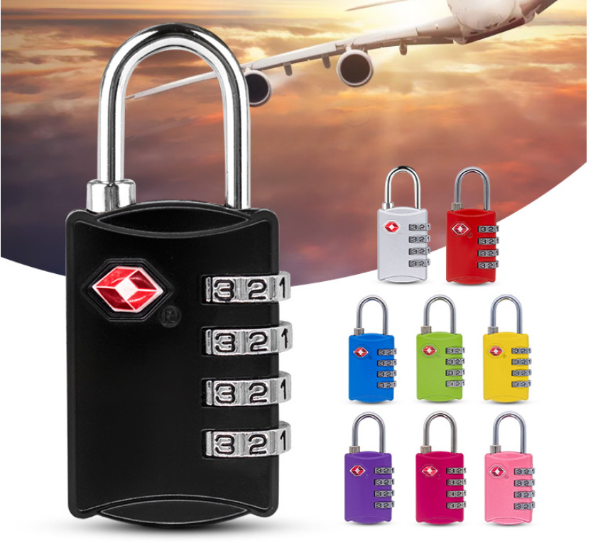 TSA Approved Luggage Locks Combination Travel Padlock for Bag Suitcase