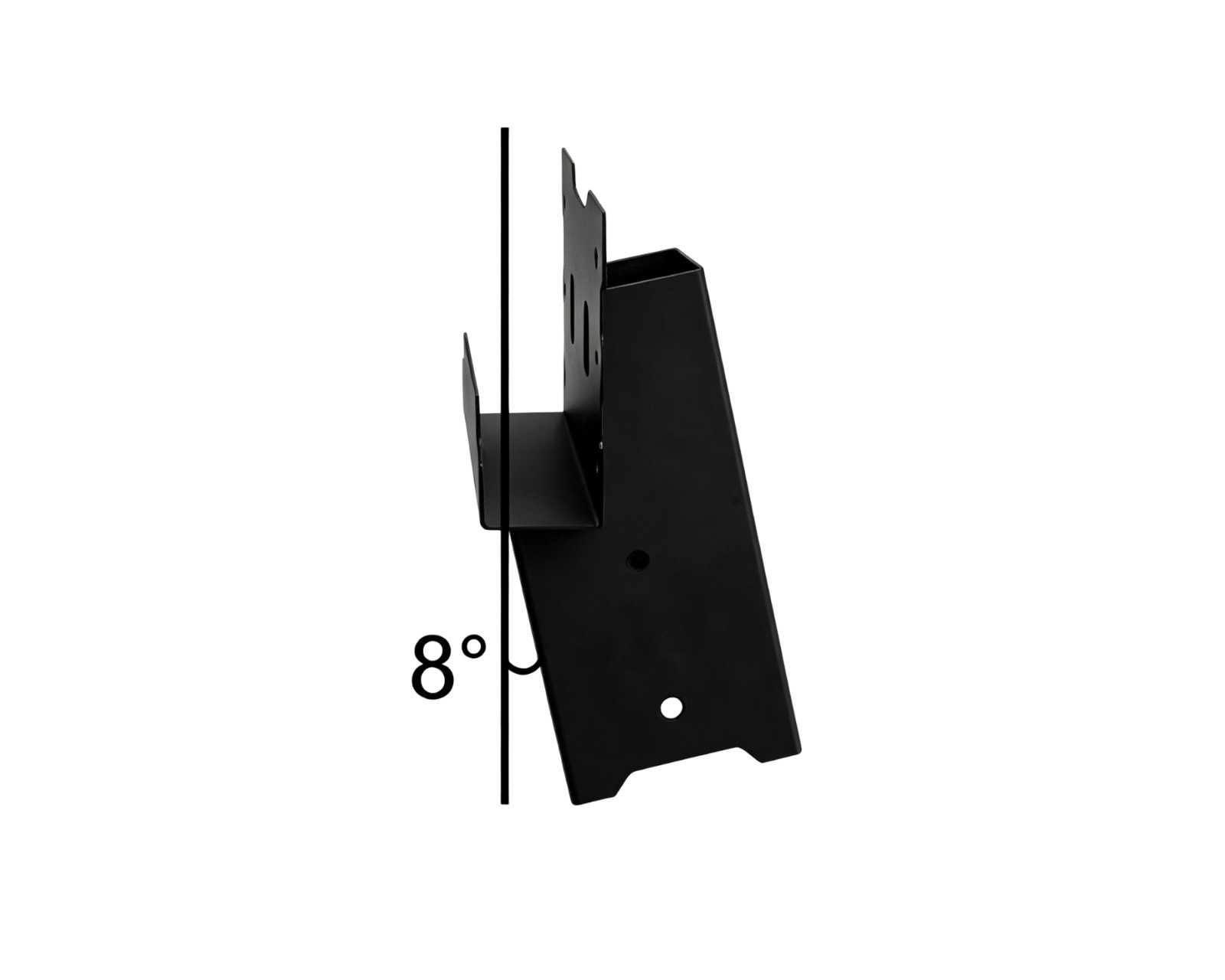 4 Pack Multi-Use Outdoor Compound Angle Brackets for Tree Houses