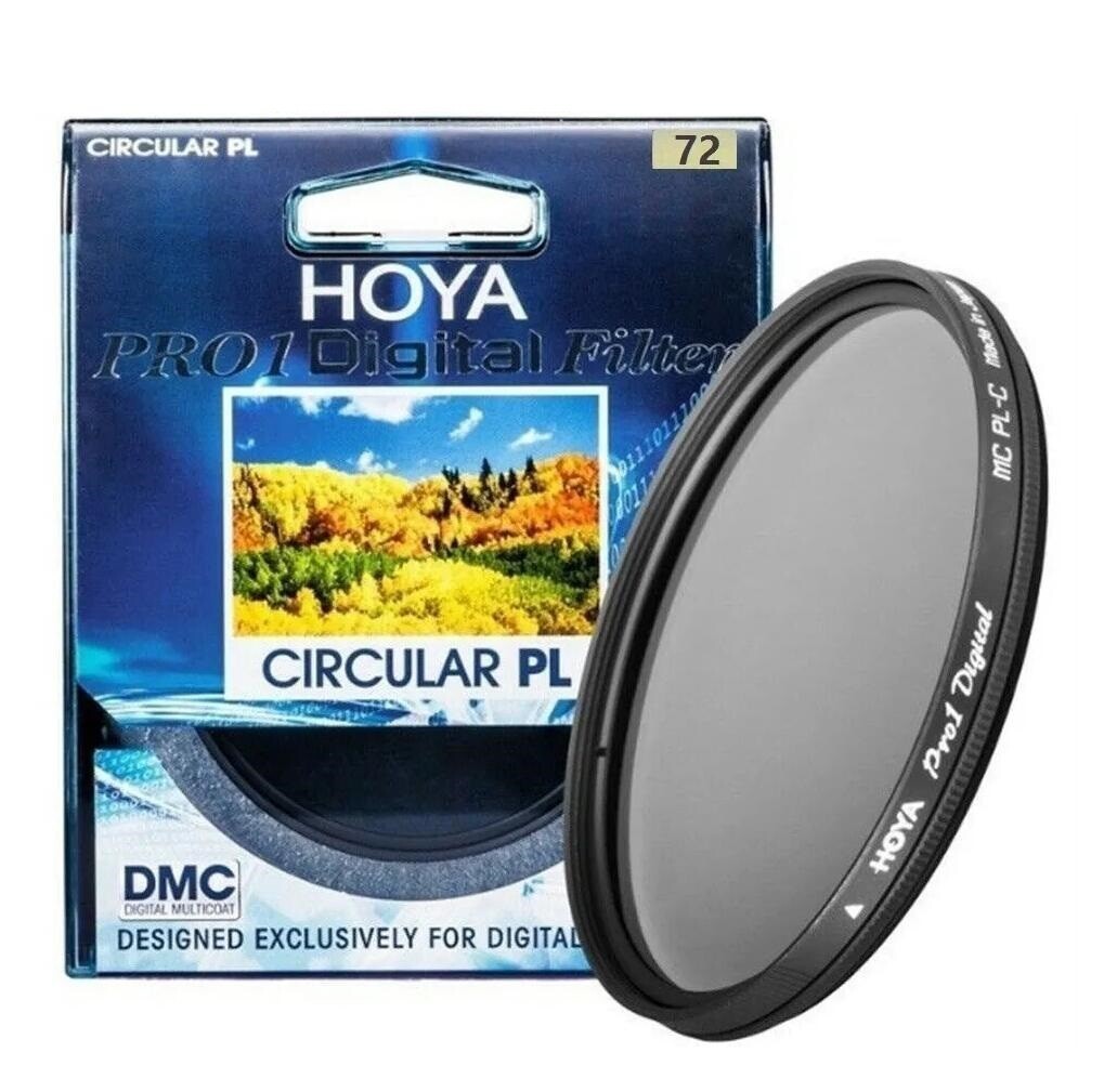 Hoya Pro1 Cpl Digital Circular Polarizer Camera Lens Filter For Slr Camera 72mm