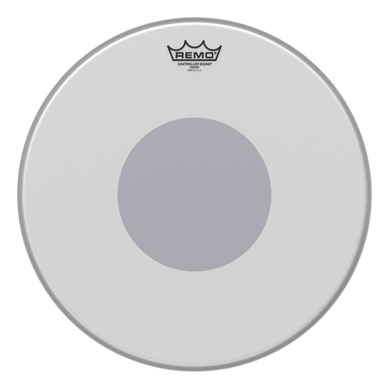 Remo Controlled Sound Coated Black Dot Drumhead - Bottom Black Dot, 16"