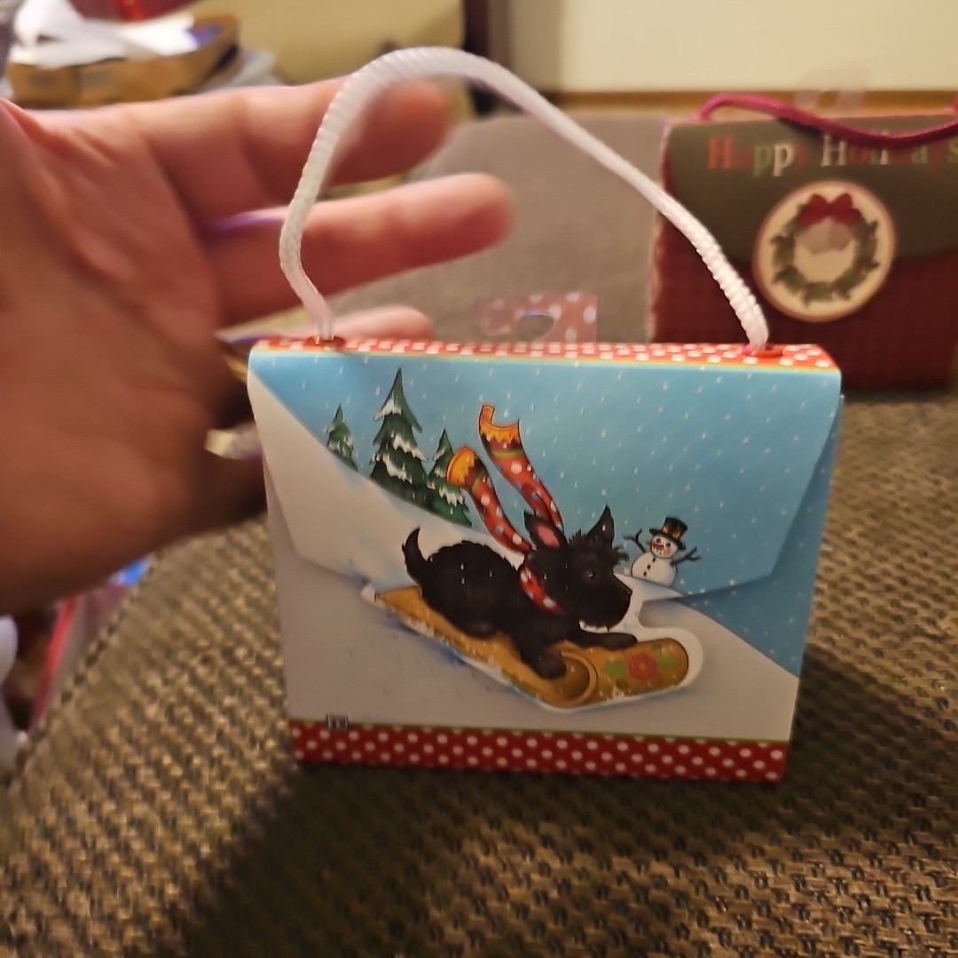 6 Small Christmas Boxes/ Packages All New