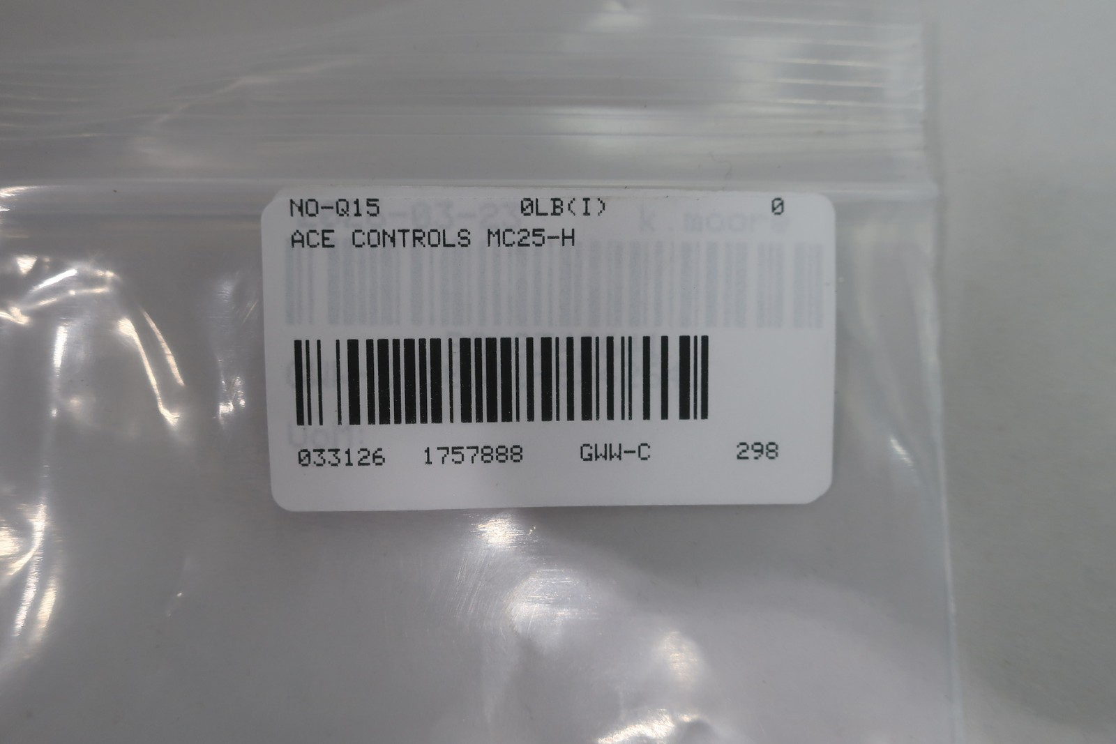 Ace Controls MC25-H Shock Absorber 0.26in