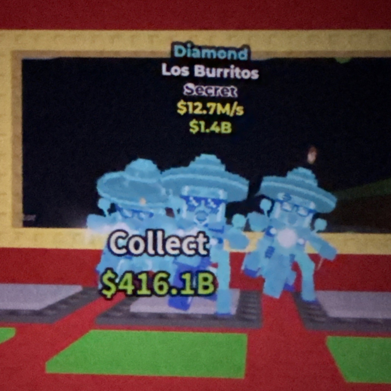 Diamond Los Burritos Secret Game Item Asset Collectible Secret Game Item Asset