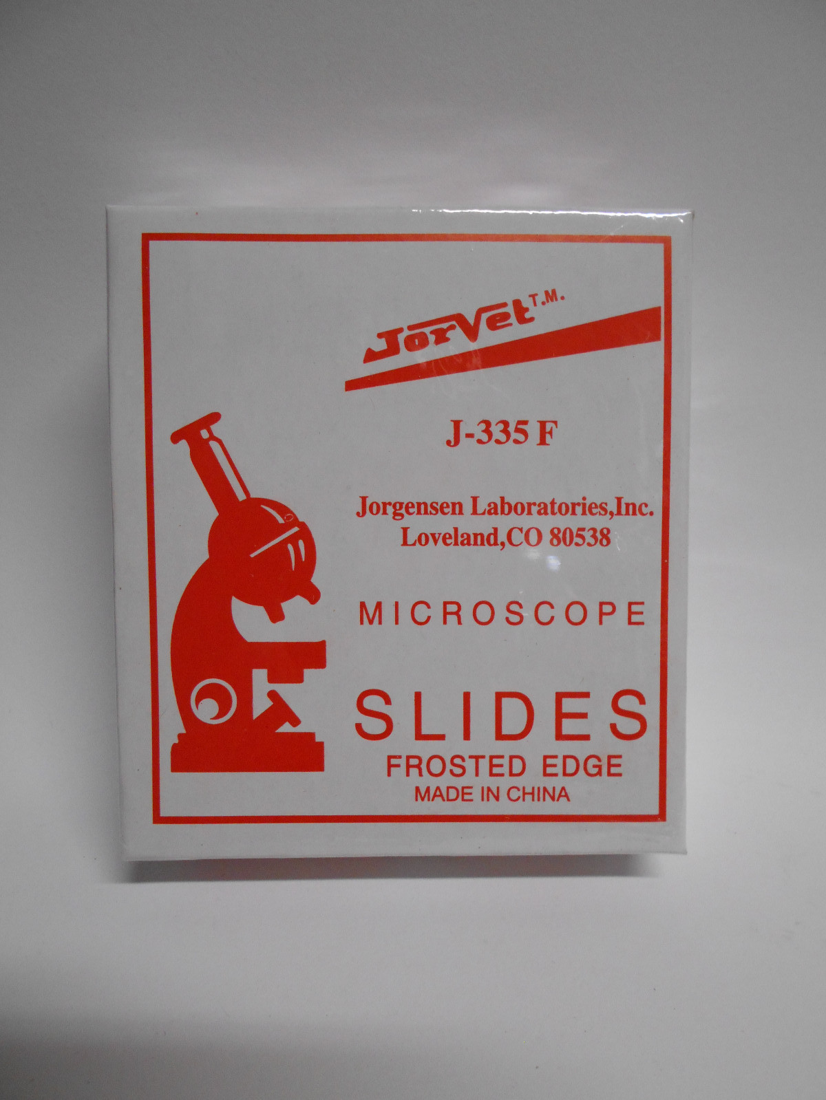 Lot of 5 boxes of 72 Clear Glass Microscope Slides 1" x 3"  25.4 x 76.2mm J-335F