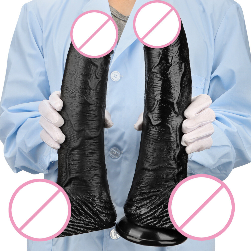 14*2.7 Inch Penis Dildo Suction Cup Thick Big Cock Anal Vagina Sex Toy for Women