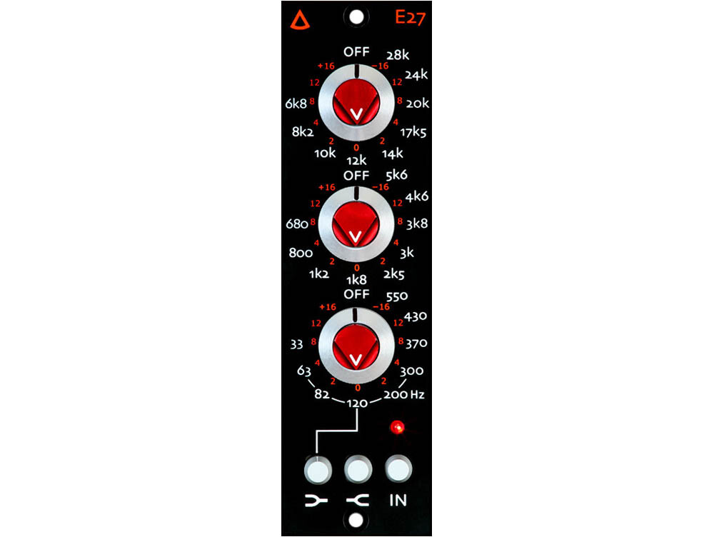 Avedis Audio Electronics E27 Equalizer: High-quality 500 Series equalizer