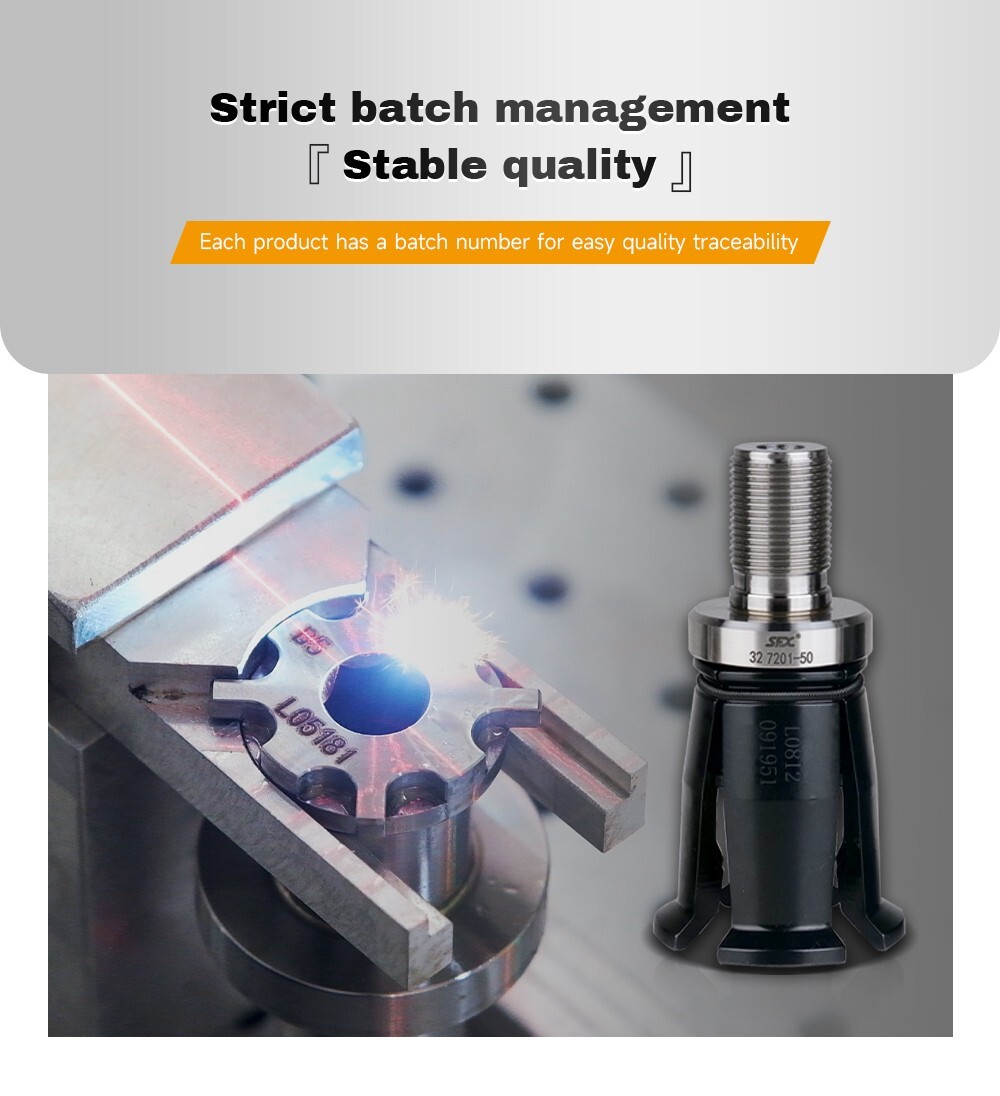 ISO20-OTT Internal Thread Stud Type Clamping Spindle Pull Claw for ISO Pull Stud