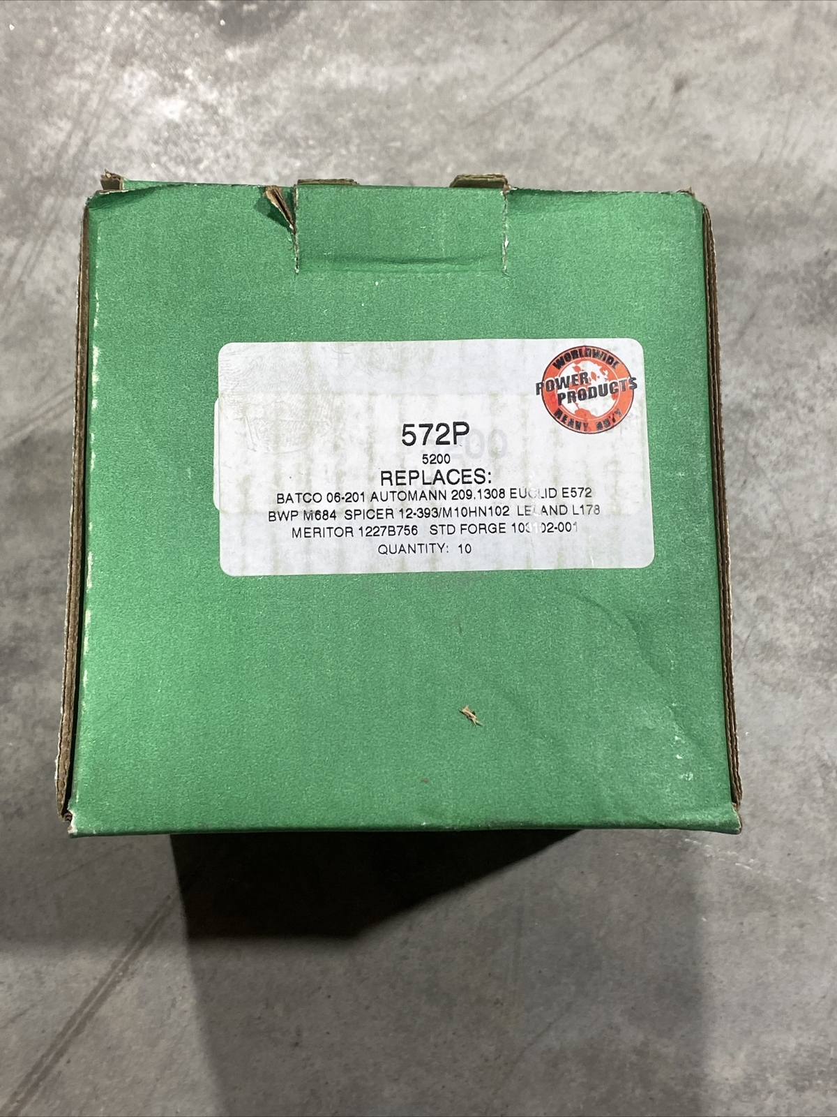Sirco  Spindle Nut, Wheel Attaching, Pack Of 10