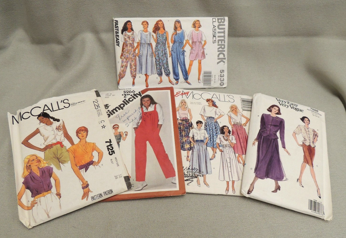 Vintage Sewing Patterns 1980's & 1990's - Choose From Dropdown / Cut & Uncut