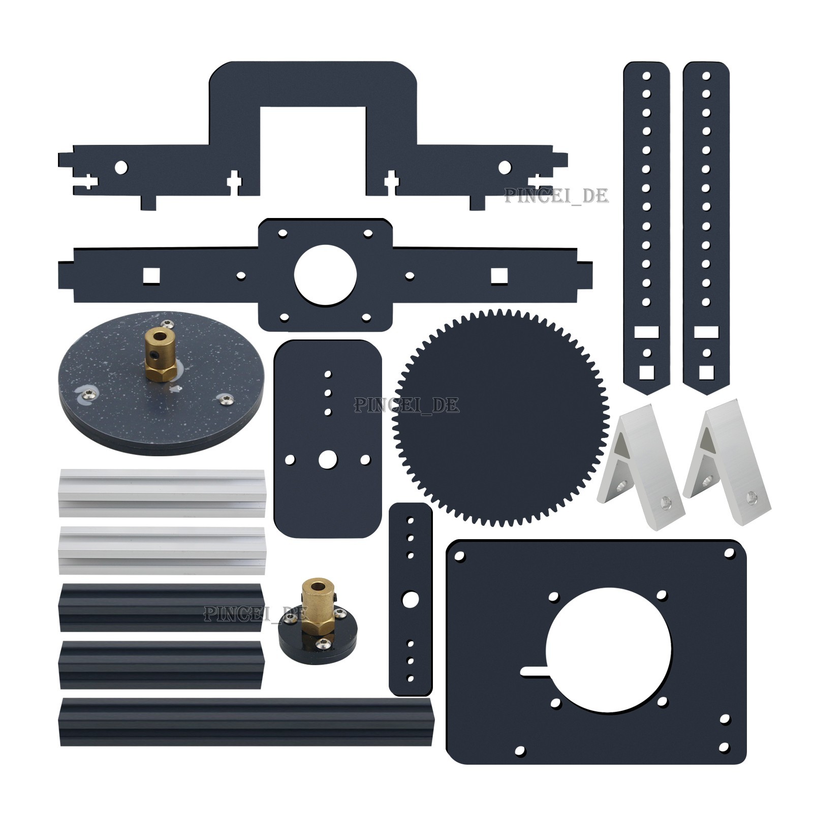 Unassembled 3D Laser Scanner DIY Kit Supports Phone Camera for Maker Project