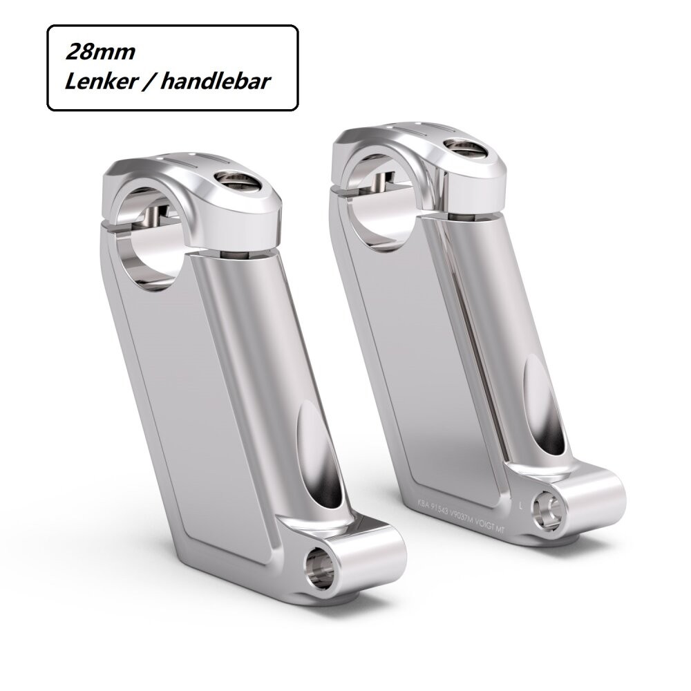 Voigt Bar riser  offset fit BMW R1200C versions 28,6 mm bar