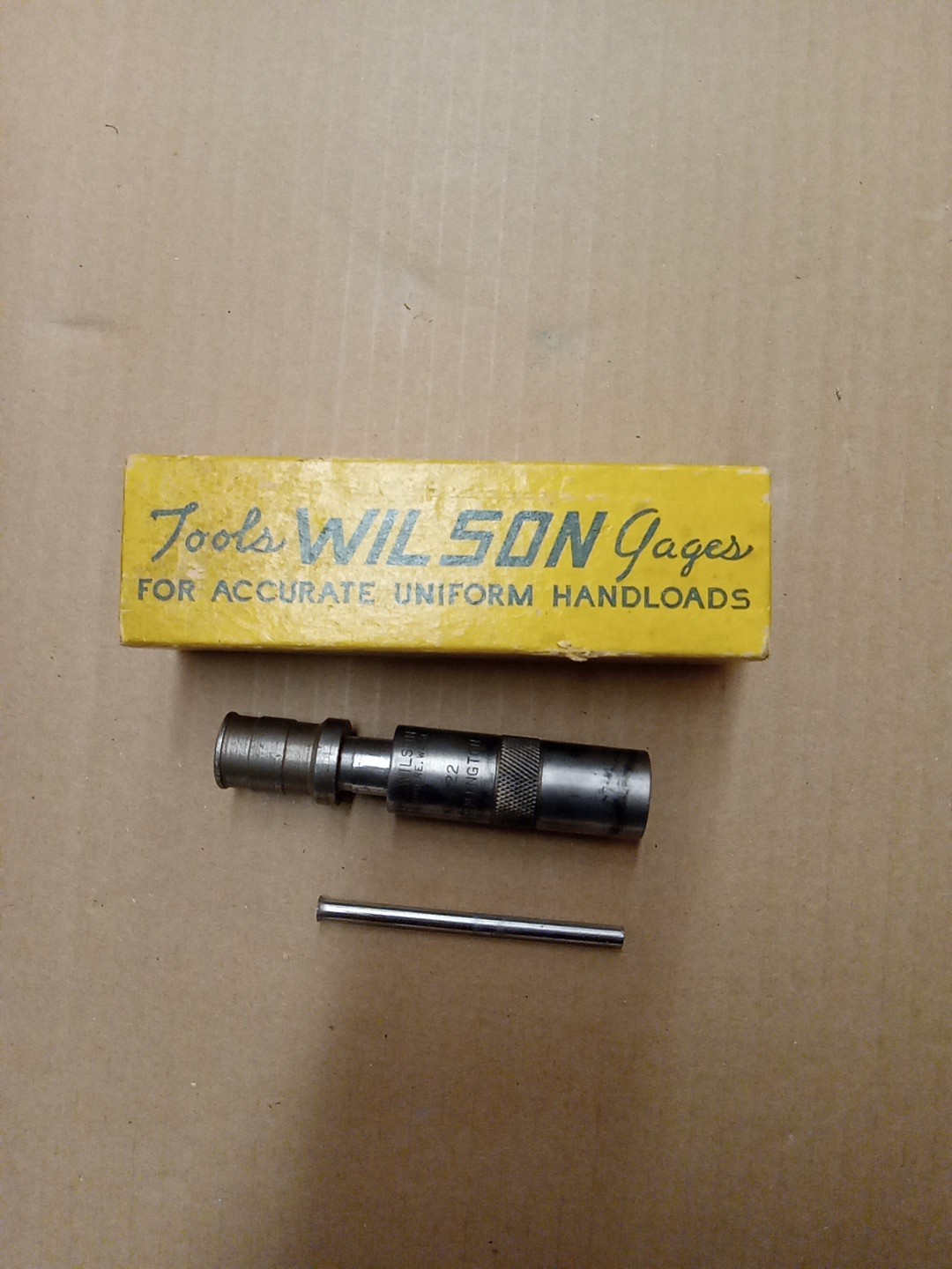 L.e. Wilson Case Gage 222 Remington Magnum