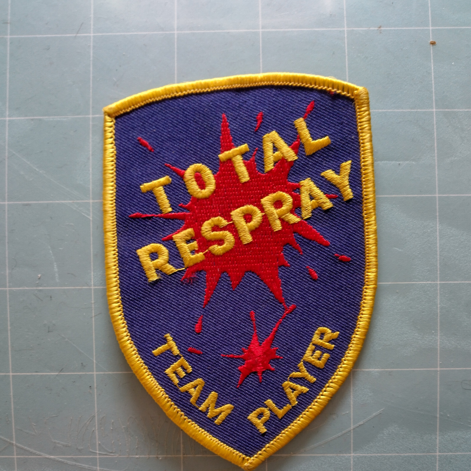 Total Respray Team Patch size 4.5x3