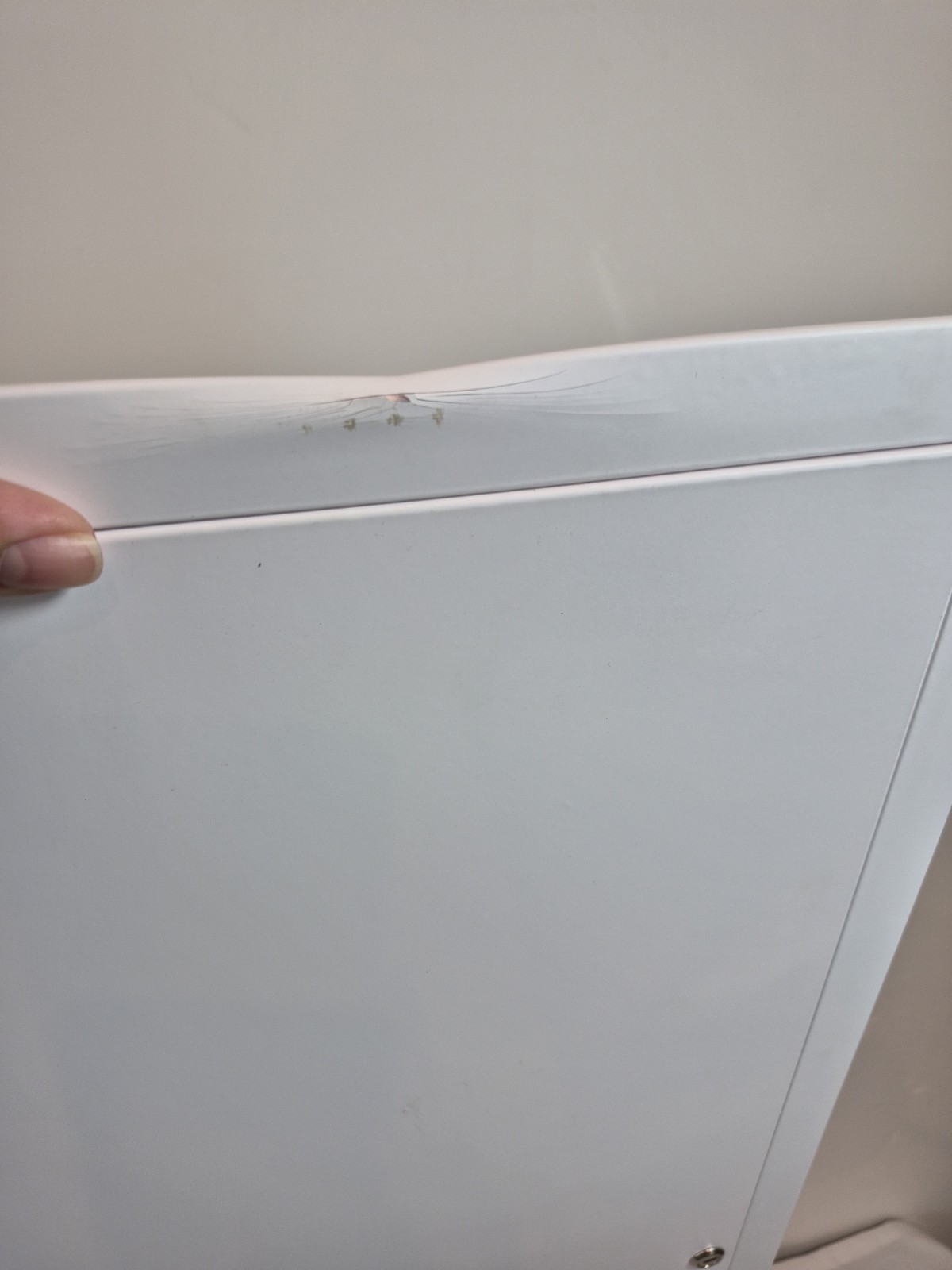 White Metal Rectangular Inspection Door, Concealed Latch Wall/Ceiling