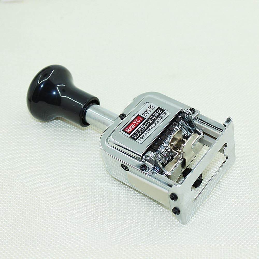 Self Inking Number Stamp 5 Digits Automatic Numbering Machine Metal Number St...