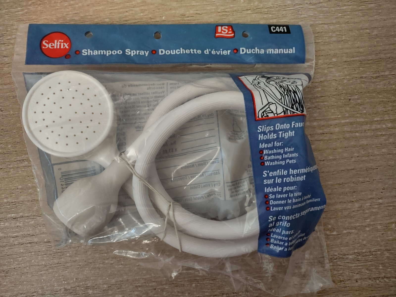 Selfix Shampoo Spray Hose 1991 C441 for Washing Pets Hair NOS