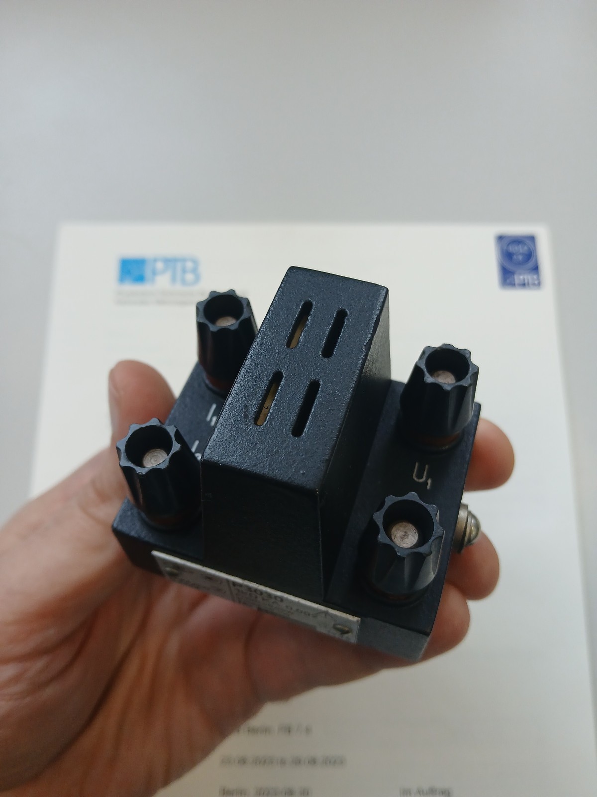 Reference Resistance Standard – 1 kΩ | ±0.002% | ISO/IEC 17025 Calibrated