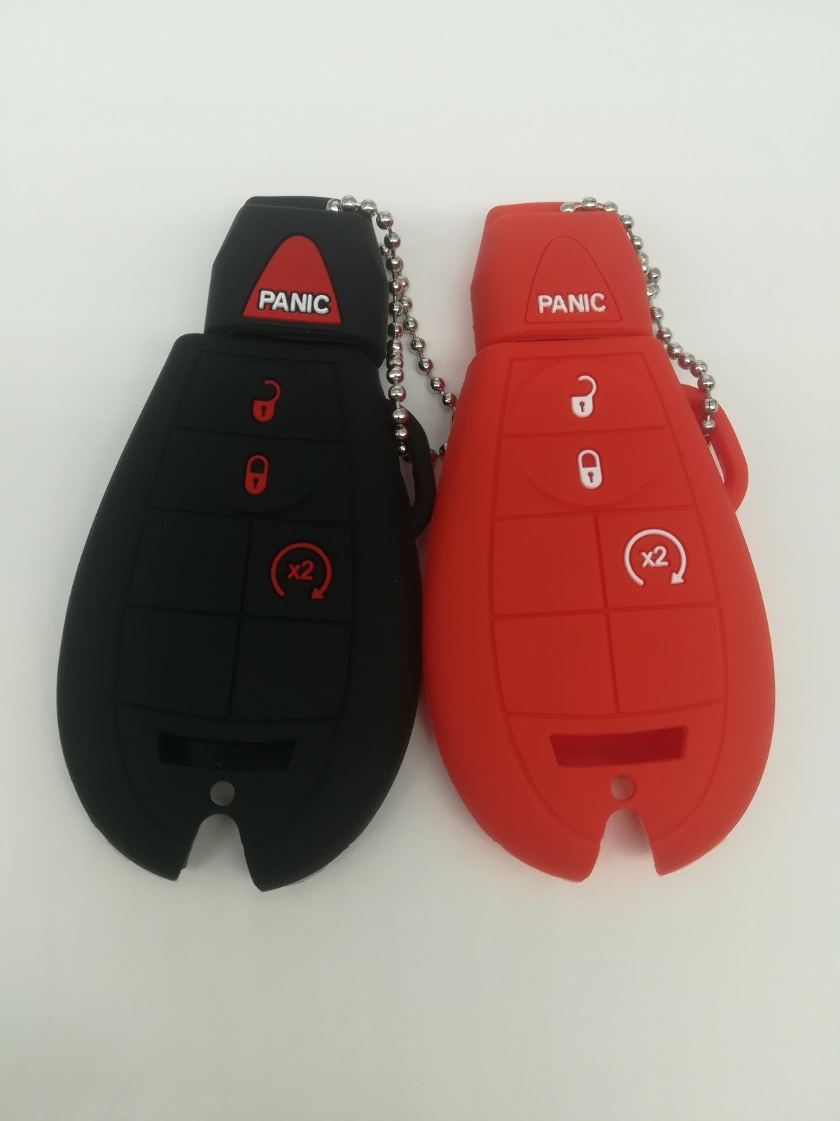 2*Remote Key Cover for RAM TRUCKS 1500 2500 3500 GRAND CARAVAN JOURNEY CHRYSLER