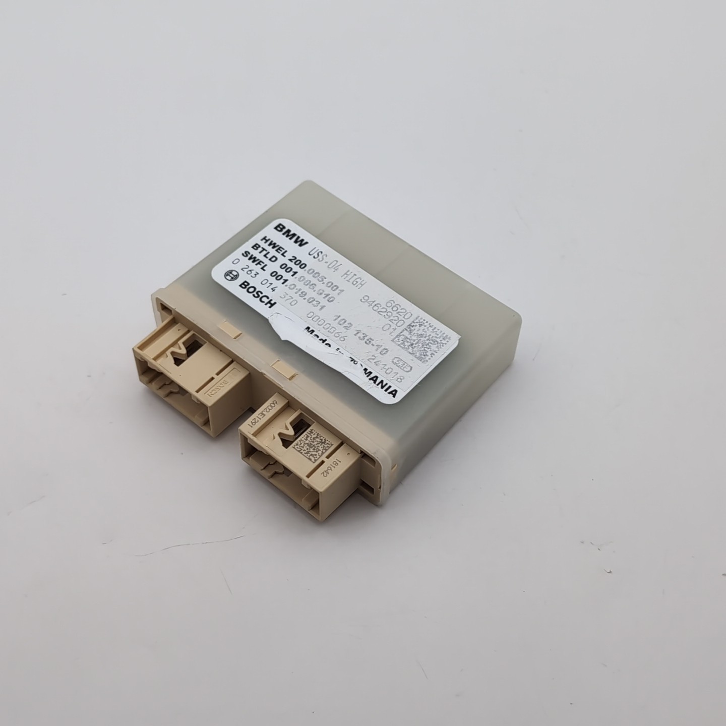 BMW 8 G14 G15 G16 M8 F91 F92 F93 USS High Ultra Sonic Sensor Module 9462920