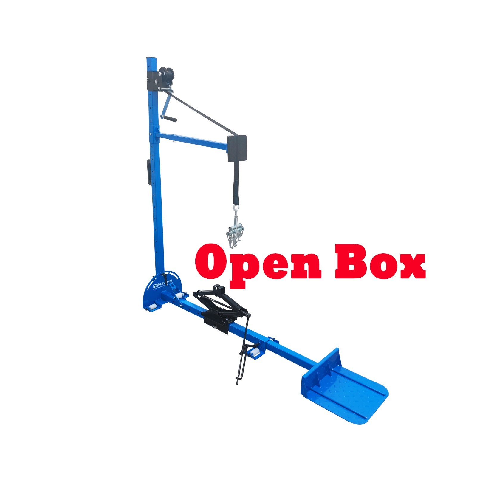 Open Box！Car Body Sheet Metal Dent Repair Tool Pull System with Auxiliary Arm