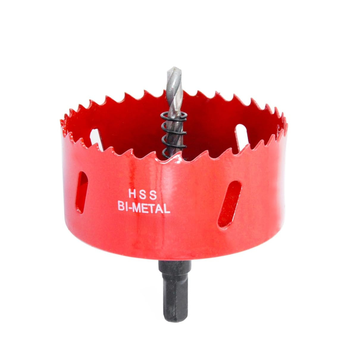 3 Inch (76Mm) Industrial HSS Bi-Metal Hole Saw  Hole Saw Kit with Arbor for Wood