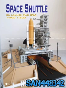 NEW 1/400 Dragon Space Shuttle Launch Site 3D Printed Model Gift
