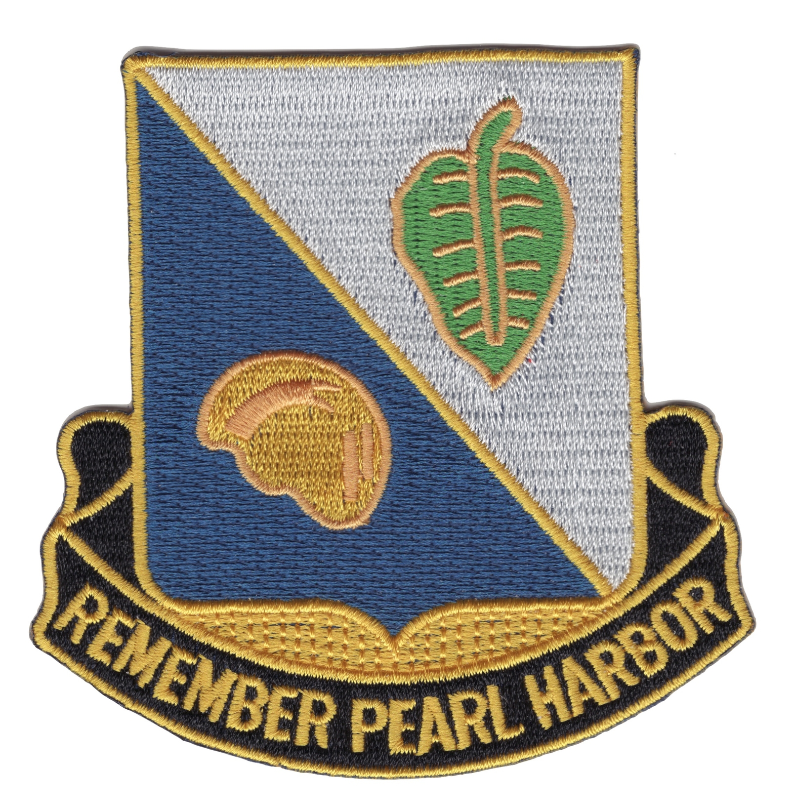 100th Infantry Bn Patch - Remember Pearl Harbor