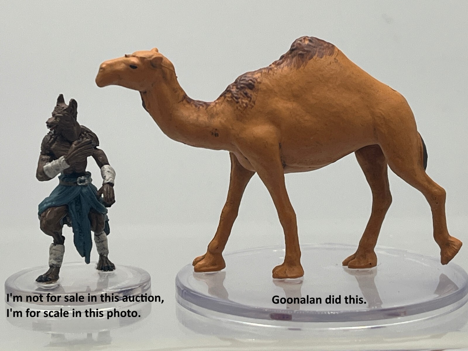 D&D Pathfinder Mini Sand & Stone 30 Camel UC LARGE