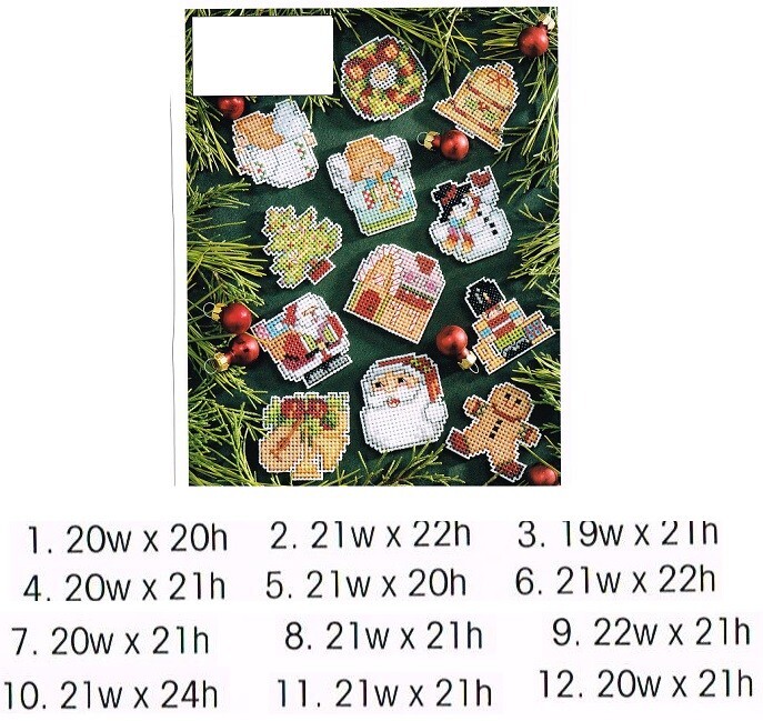 FESTIVE MEDLEY  CROSS STITCH  PATTERN  ONLY    905  A