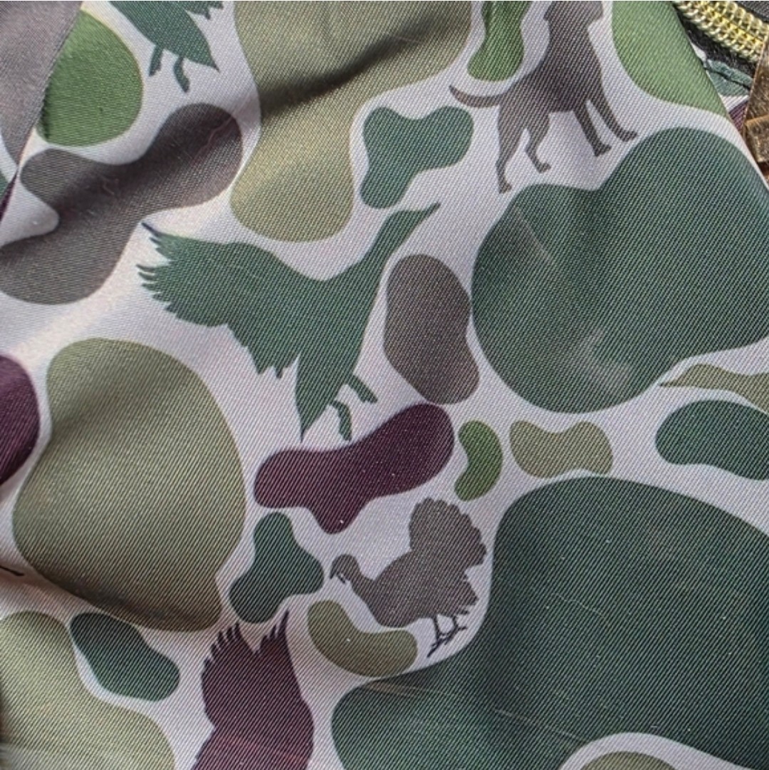 Camo Backpack with Deer Turkey Ducks Labrador Hunting