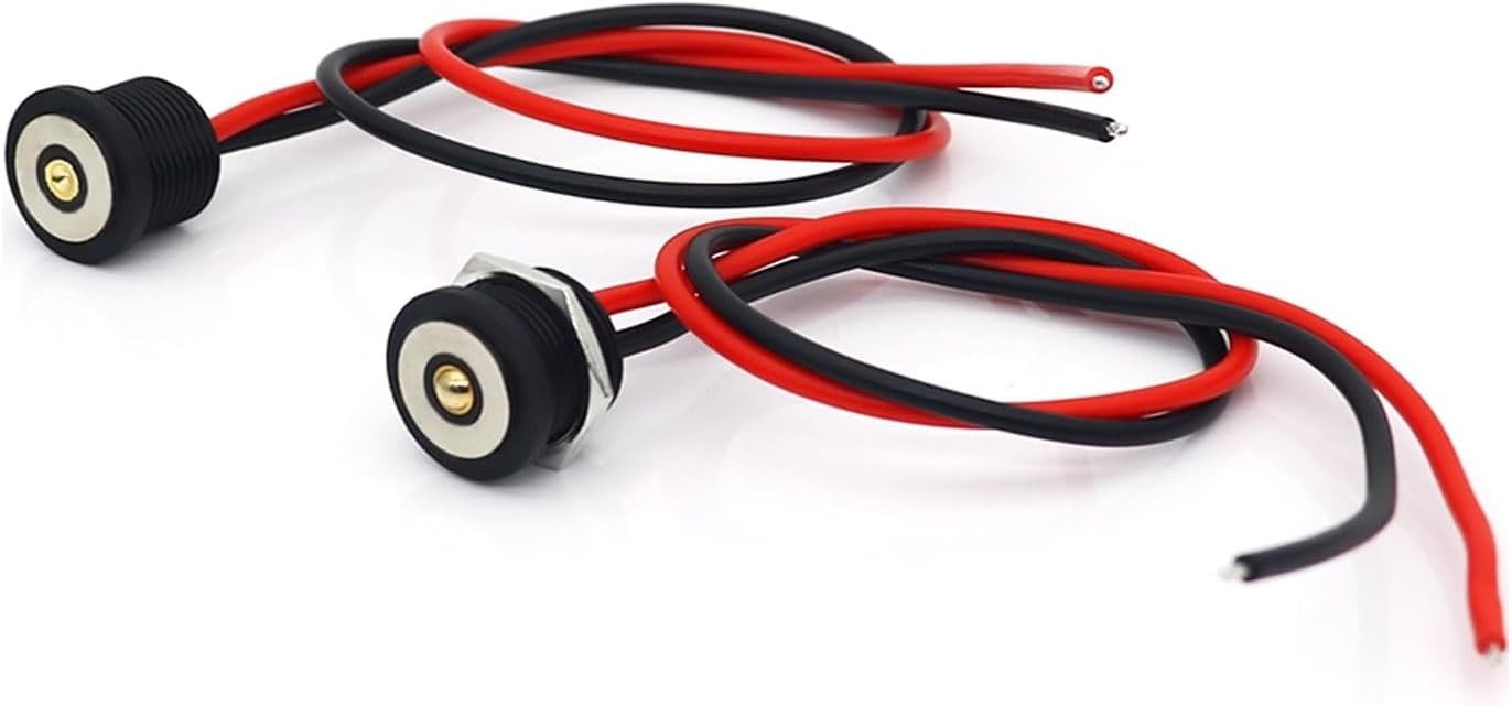 Magnetic Cable Connector, Quick Connect Current Magnet, Male to Female Adapter,1