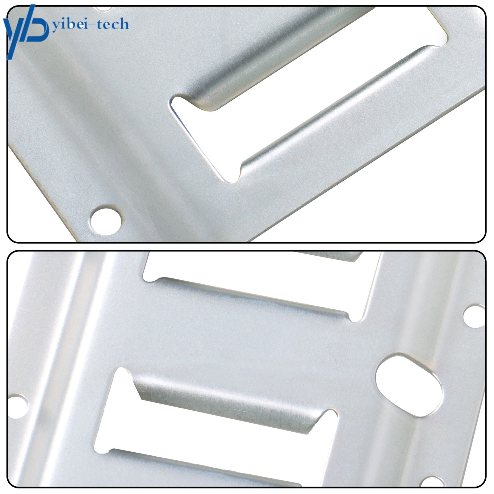 For Garages Vans Trailers 4 Pack 6' E Track Tie Down Rail Kit Galvanized Steel