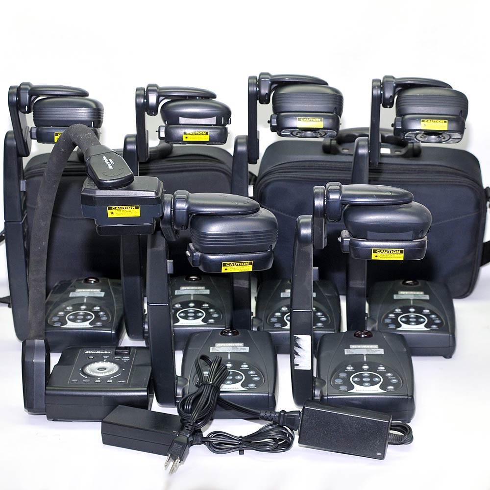 (Lot of 7) AverMedia AVerVision Document Presentation Camera A300AF+ A300P CP300