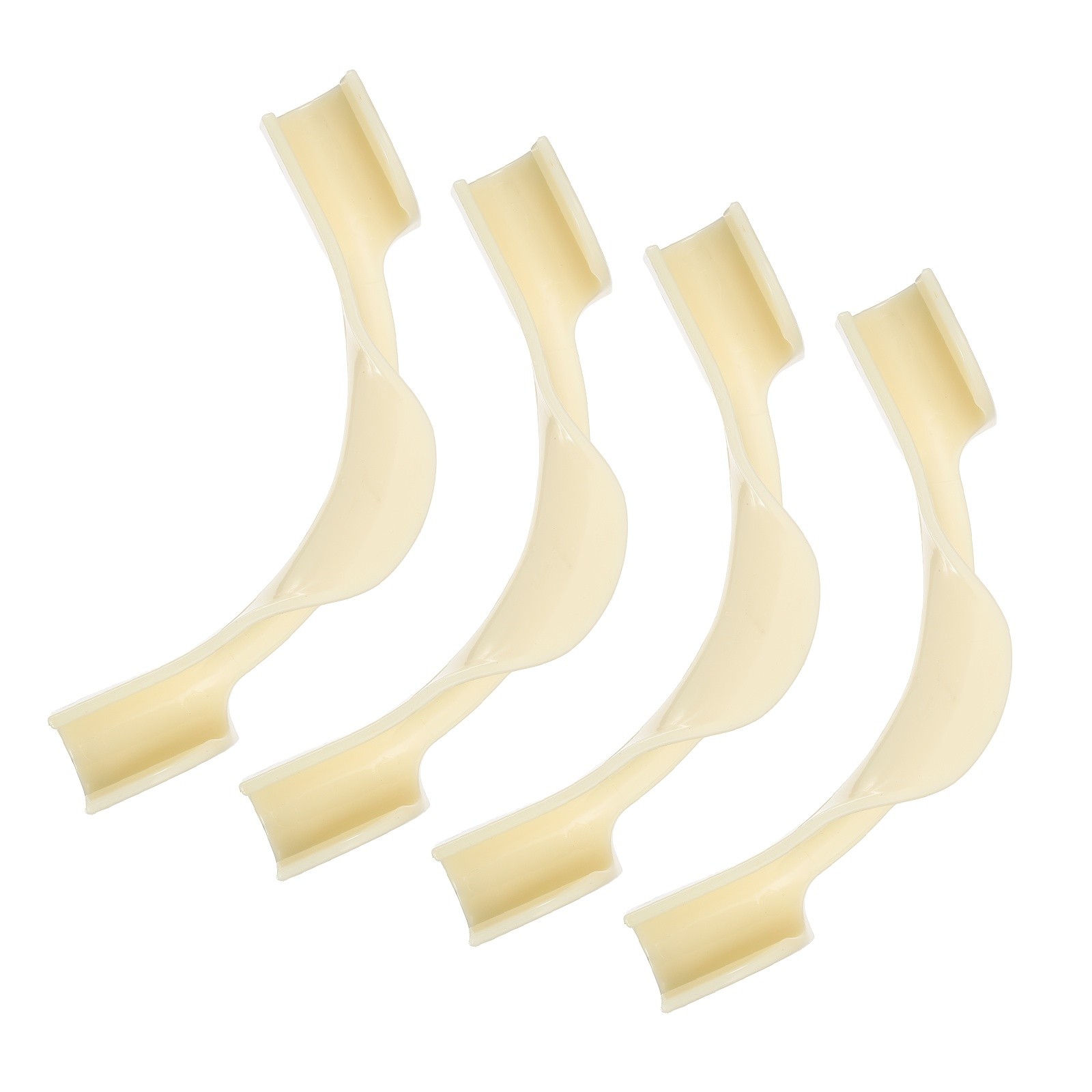 20mm PEX Tube Bend Support, 4Pcs ABS Plastic Elbow Bend Support, Light Yellow