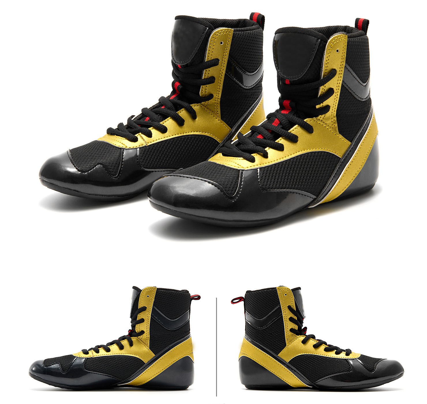 Wrestling Shoes Men Boxing Shoes professional Indoor Fitness Weightlifting Boots
