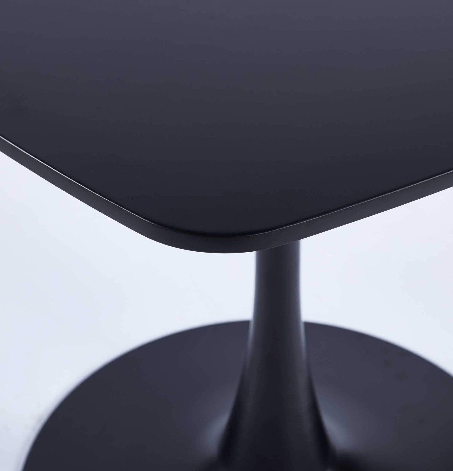 Homy Casa Special Dining Table,MDF Dining Table , Kitchen Table,Black,exective d