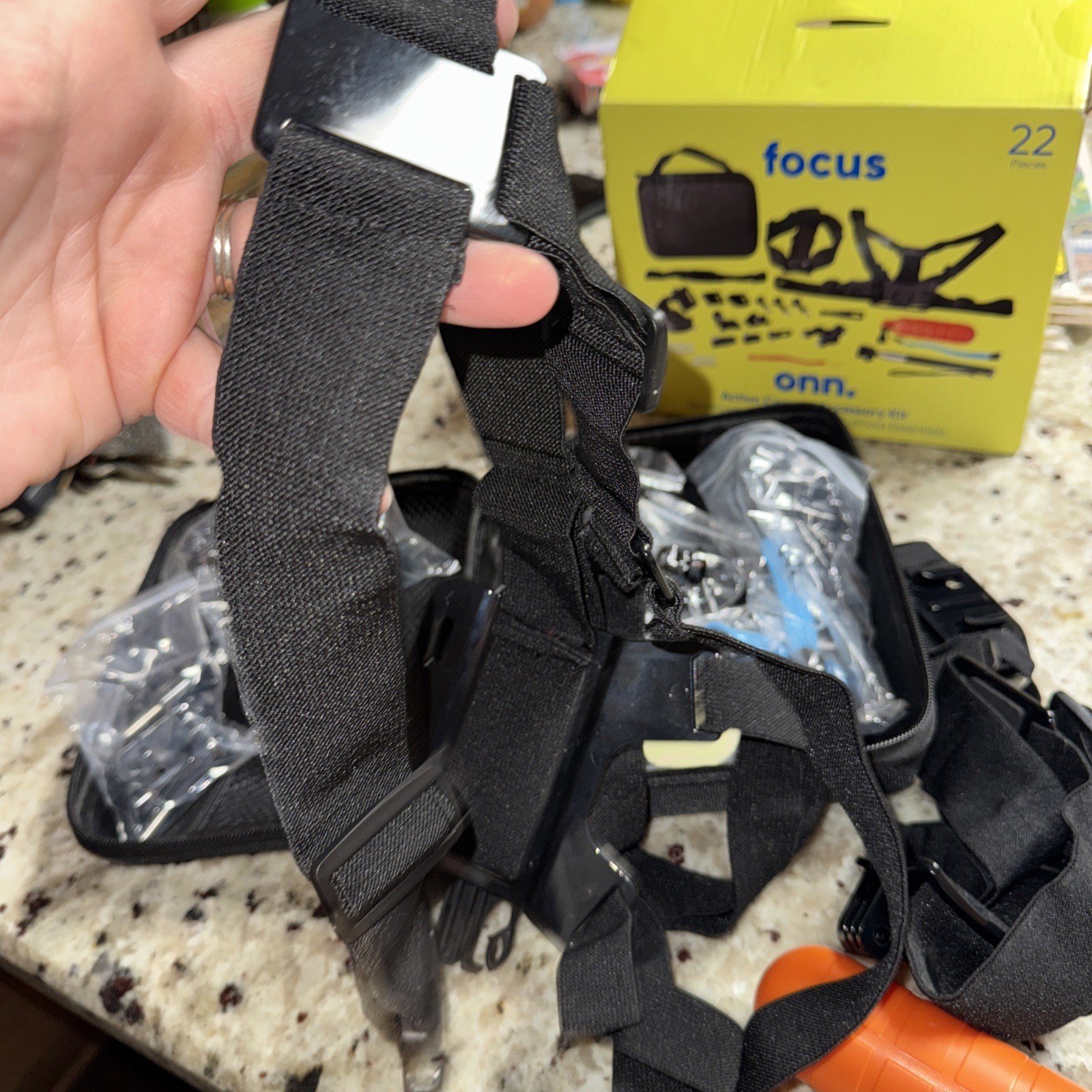 Onn Focus Action Camera Accessory Kit For Action Cameras