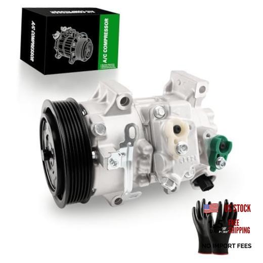 A/C Compressor with A/C Clutch for Corolla 2009-2010 1.8L | XD 2008-2014 &