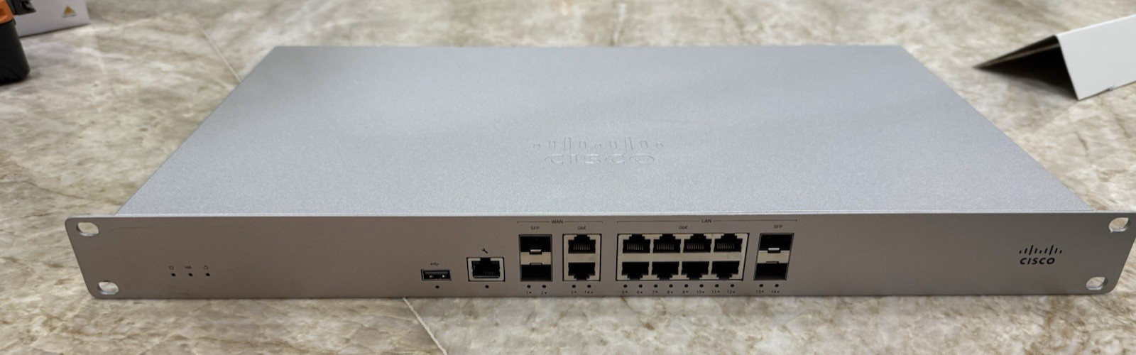 Cisco Meraki MX85-HW 12x 1G RJ-45 2x 1G SFP Security Appliance UNCLAIMED MX85